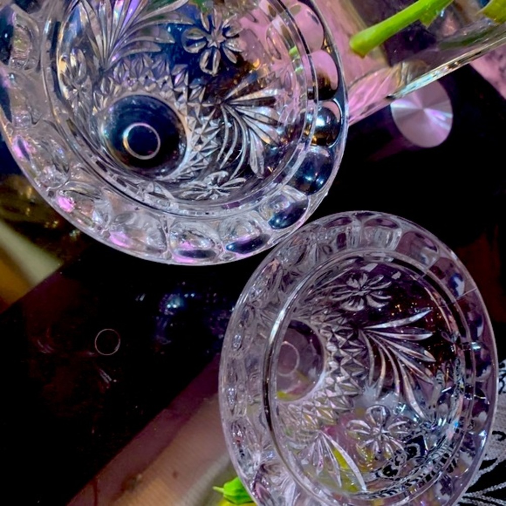 Set of 2 Vintage Candle holders